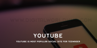 YouTube is most popular social site for Teenager