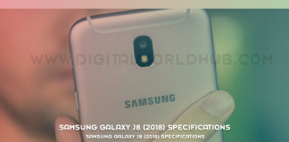 Samsung Galaxy J8 2018 Specifications