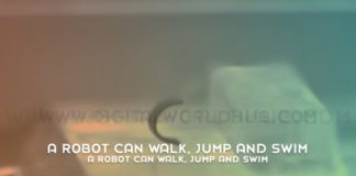 A Robot Can Walk Jump And Swim