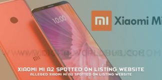 Alleged Xiaomi Mi A2 Spotted On Listing Website