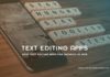 Best Text Editing Apps For Android In 2018