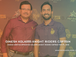 Dinesh Karthik Appointed Kolkata Knight Riders Captain For IPL 2018