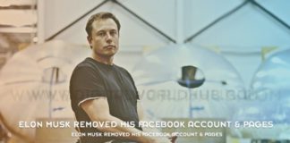 Elon Musk Removed His Facebook Account Pages