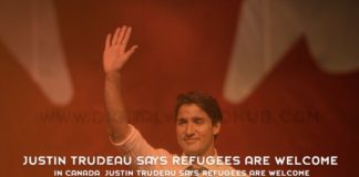 In Canada Justin Trudeau Says Refugees Are Welcome