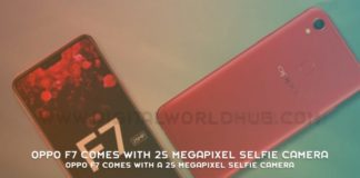 Oppo F7 Comes With A 25 Megapixel Selfie Camera