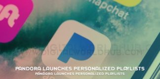 Pandora Launches Personalized Playlists
