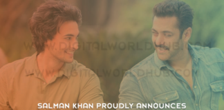 Salman Khan Proudly Announces
