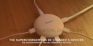 The Supercharger Can Be Charged 5 Devices