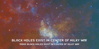 10000 Black Holes Exist In Center Of Milky Way