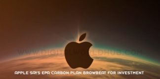 Apple Says EPA Carbon Plan Browbeat For Investment