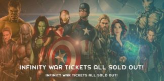 Infinity War tickets All Sold Out
