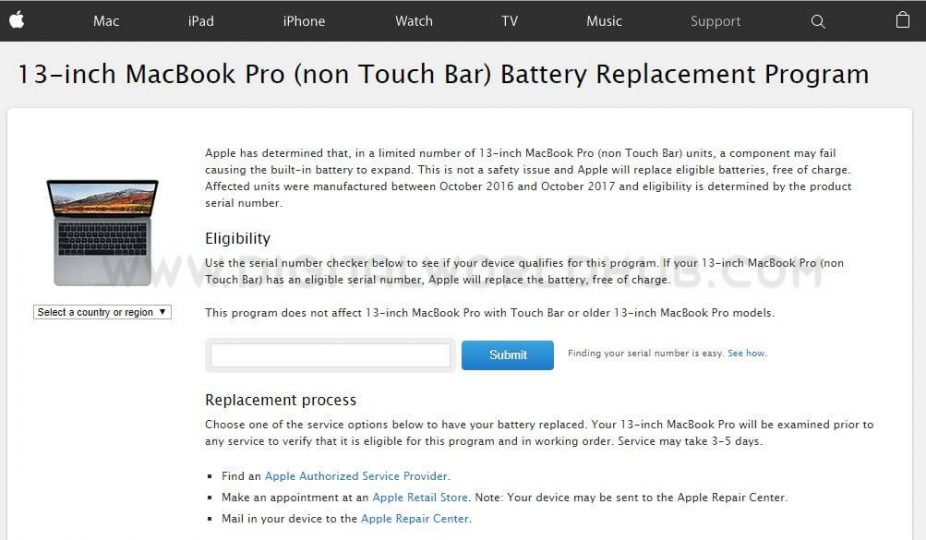 Apple Offering Free Battery Replacement For MacBook | Digital World Hub