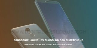 Panasonic Launches Eluga Ray 550 Smartphone