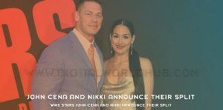 WWE Stars John Cena And Nikki Announce Their Split