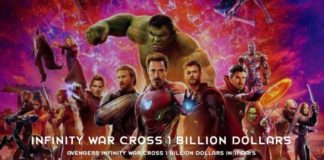 Avengers Infinity War Cross 1 Billion Dollars In 11 Days