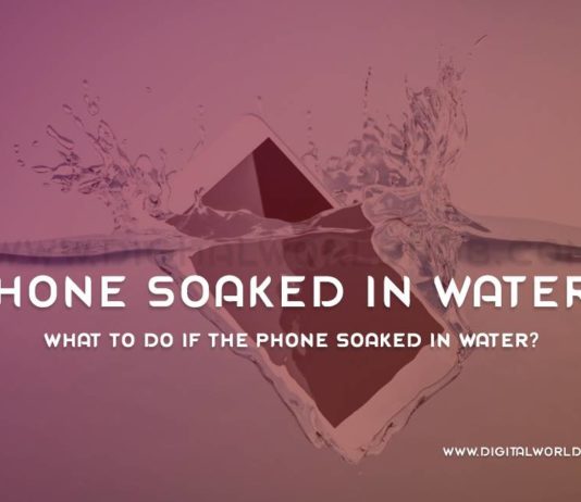What To Do If The Phone Soaked In Water